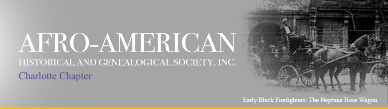 Afro-American Historical and Genealogical Society – Charlotte Chapter